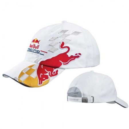 Red Bull F1 White Team Hat